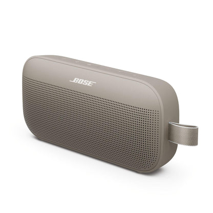 Bose SoundLink Flex Portable Bluetooth Speaker (2nd Gen), Portable Outdoor Speaker with Hi-Fi Audio, Up to 12 Hours Battery Life, Waterproof and Dustproof, Sandstone - CookCave