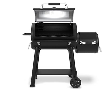 Broil King 958050 Regal Charcoal Offset 500 Smoker and Grill, Black - CookCave