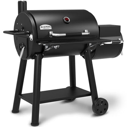 Broil King 958050 Regal Charcoal Offset 500 Smoker and Grill, Black - CookCave