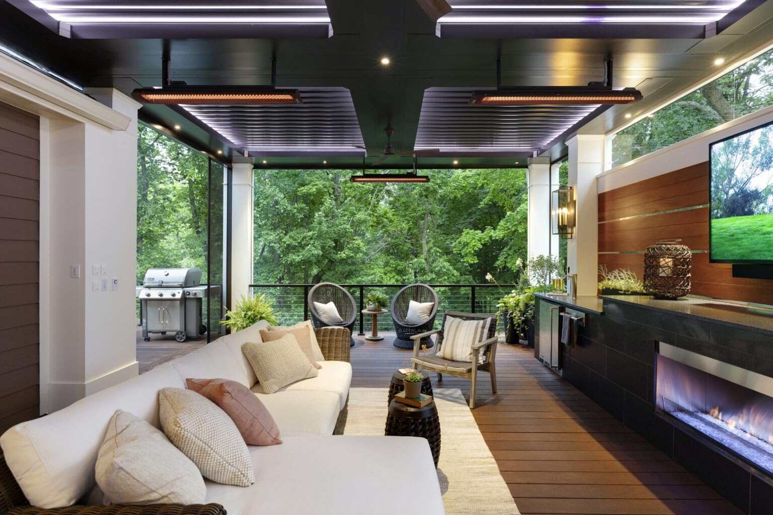 Bromic Heating Smart Heat Tungsten Electric 6000W Radiant Infrared Electric Patio Heater Model BH0420033 - CookCave