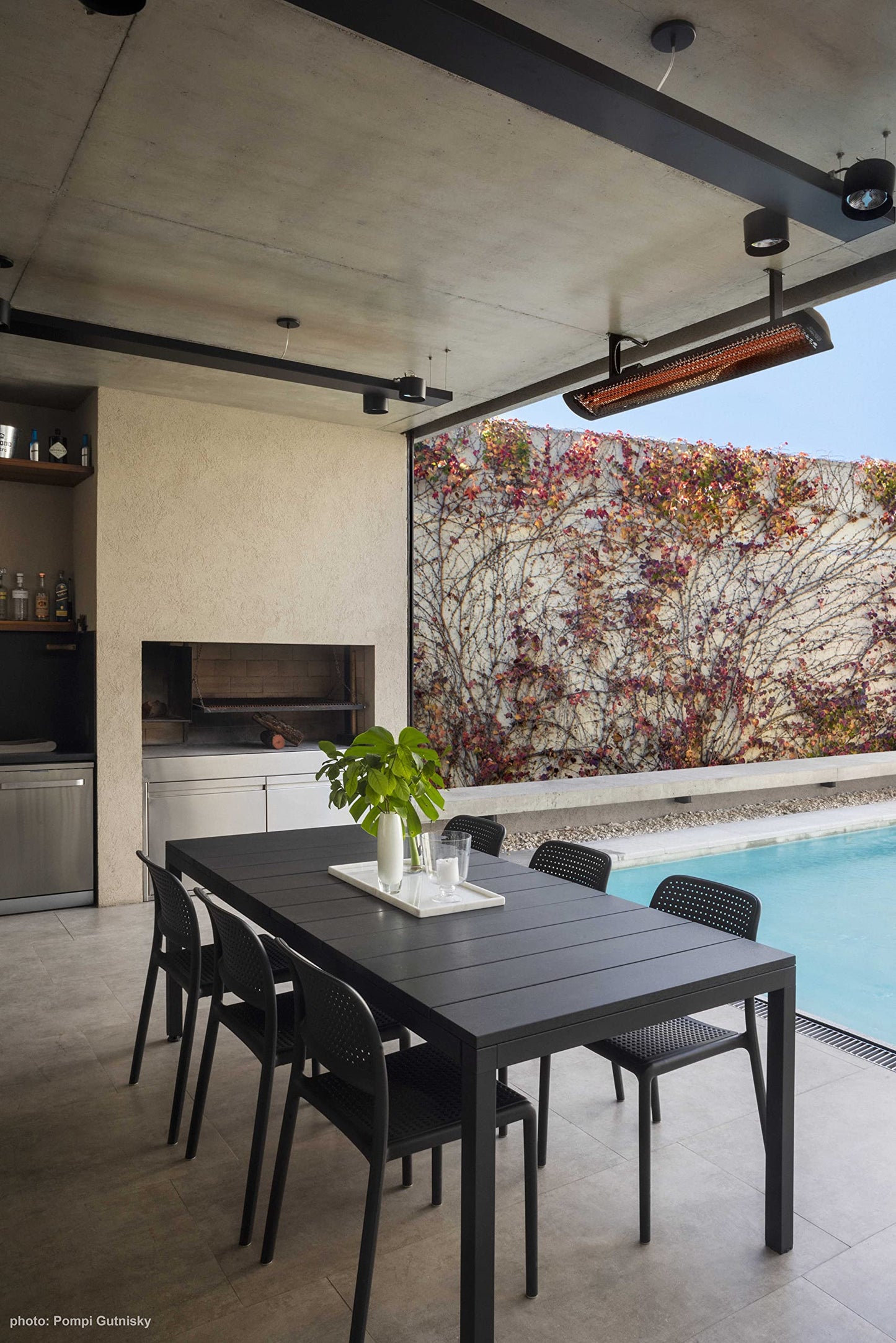 Bromic Tungsten Electric, Outdoor Patio Heater, Infrared, 220-240V, Black, 6000W, BH0420033 - CookCave