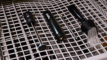 Camerons 3-in-1 Barbecue Injector Basting Mop - Baster Set Includes BBQ Chain Basting Brush & Meat Syringe to Baste, Marinate & Inject Food w Flavor - Indoor Outdoor Use- Grilling Gift for Fathers Day - CookCave