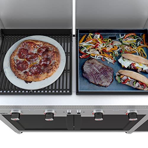 Char-Broil Medallion Series Amplifire Infrared Technology Vista 3-in-1 Stainless Steel Outdoor Kitchen - 463259423 - CookCave