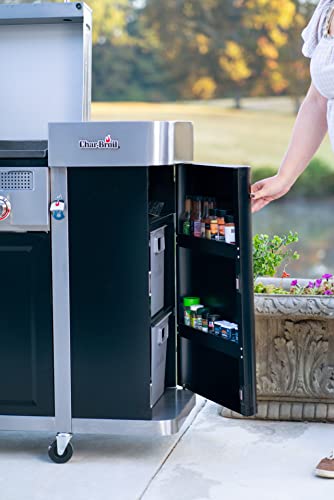 Char-Broil Medallion Series Amplifire Infrared Technology Vista 3-in-1 Stainless Steel Outdoor Kitchen - 463259423 - CookCave