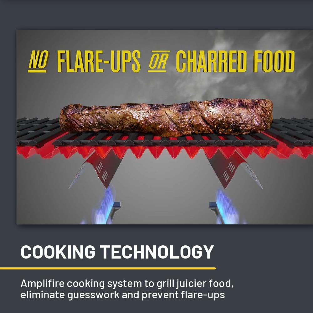 Char-Broil Medallion Series Amplifire Infrared Technology Vista 3-in-1 Stainless Steel Outdoor Kitchen - 463259423 - CookCave