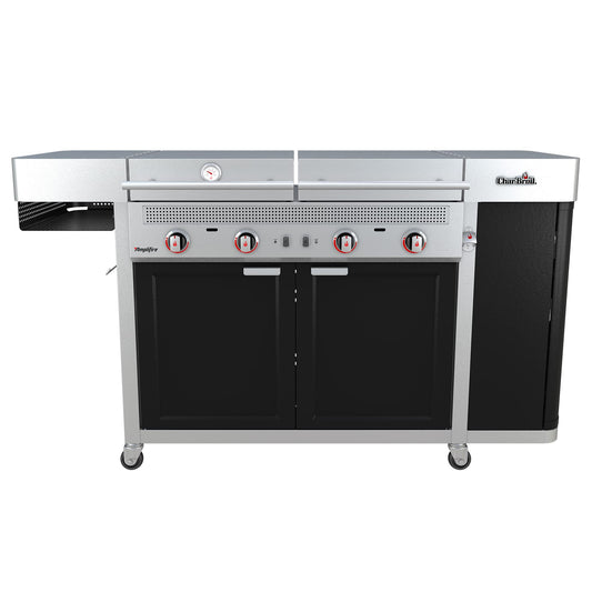 Char-Broil Medallion Series Amplifire Infrared Technology Vista 3-in-1 Stainless Steel Outdoor Kitchen - 463259423 - CookCave