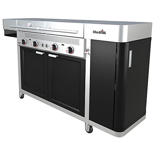 Char-Broil Medallion Series Amplifire Infrared Technology Vista 3-in-1 Stainless Steel Outdoor Kitchen - 463259423 - CookCave