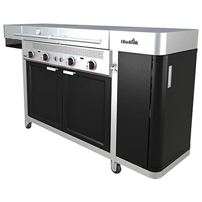 Char-Broil Medallion Series Amplifire Infrared Technology Vista 3-in-1 Stainless Steel Outdoor Kitchen - 463259423 - CookCave
