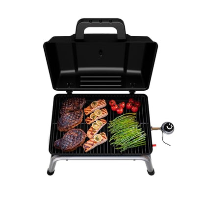 Char-Broil® 1-Burner Portable Propane Gas Grill, Black – 17402049 - CookCave