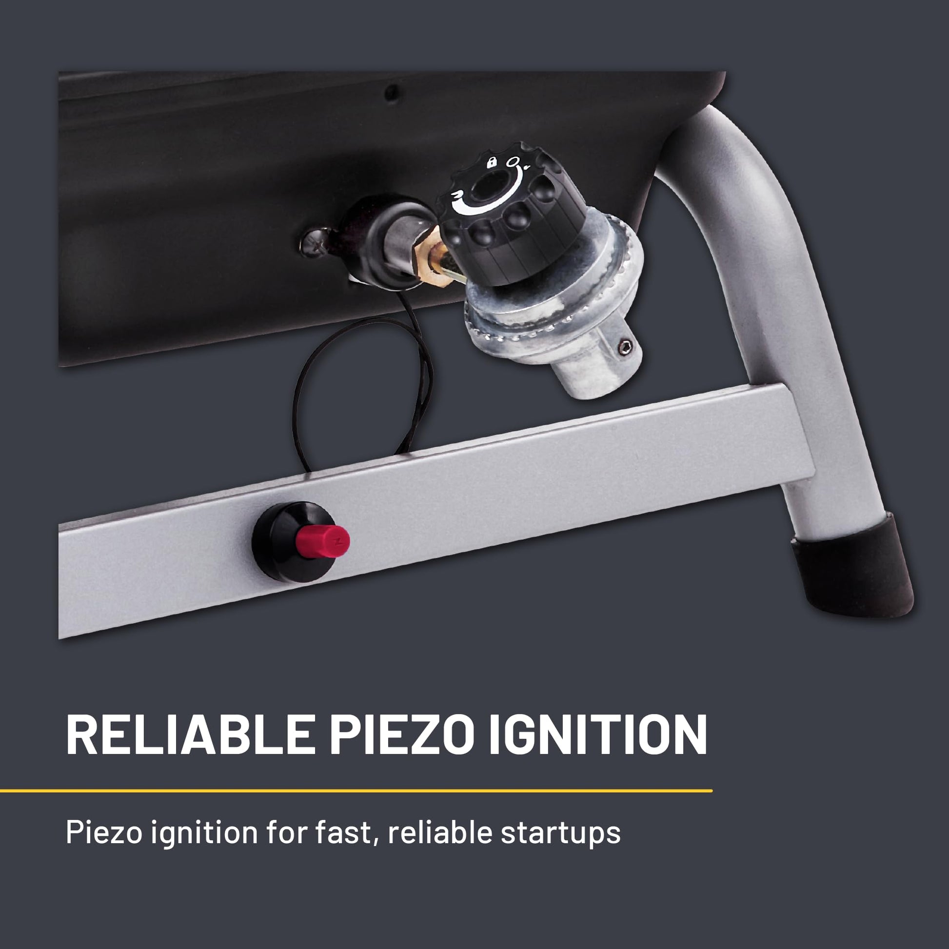 Char-Broil® 1-Burner Portable Propane Gas Grill, Black – 17402049 - CookCave