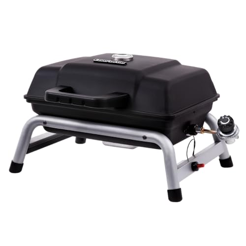 Char-Broil® 1-Burner Portable Propane Gas Grill, Black – 17402049 - CookCave