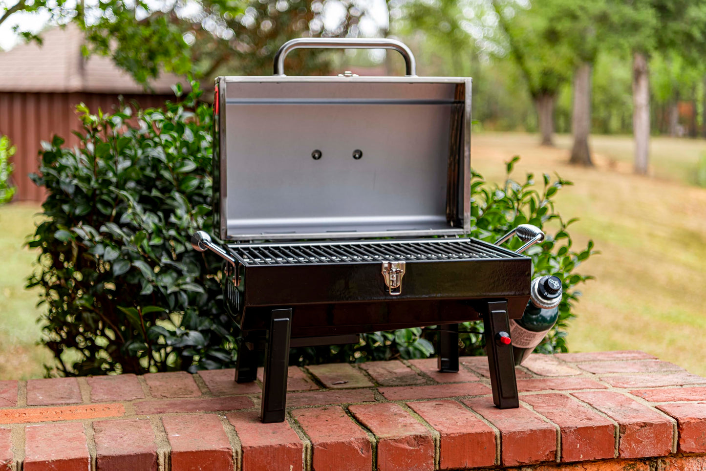 Char-Broil Stainless Steel Portable Liquid Propane Gas Grill - CookCave