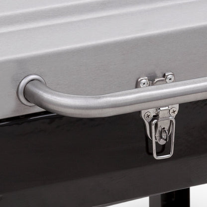 Char-Broil Stainless Steel Portable Liquid Propane Gas Grill - CookCave