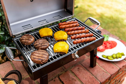 Char-Broil Stainless Steel Portable Liquid Propane Gas Grill - CookCave