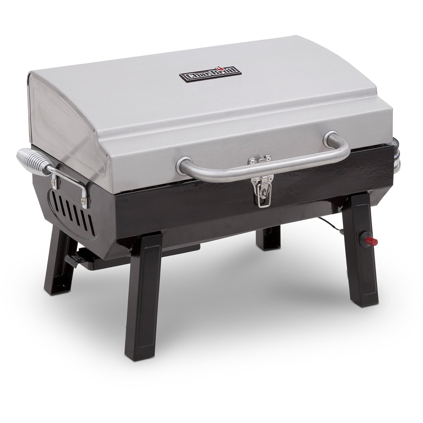 Char-Broil Stainless Steel Portable Liquid Propane Gas Grill - CookCave