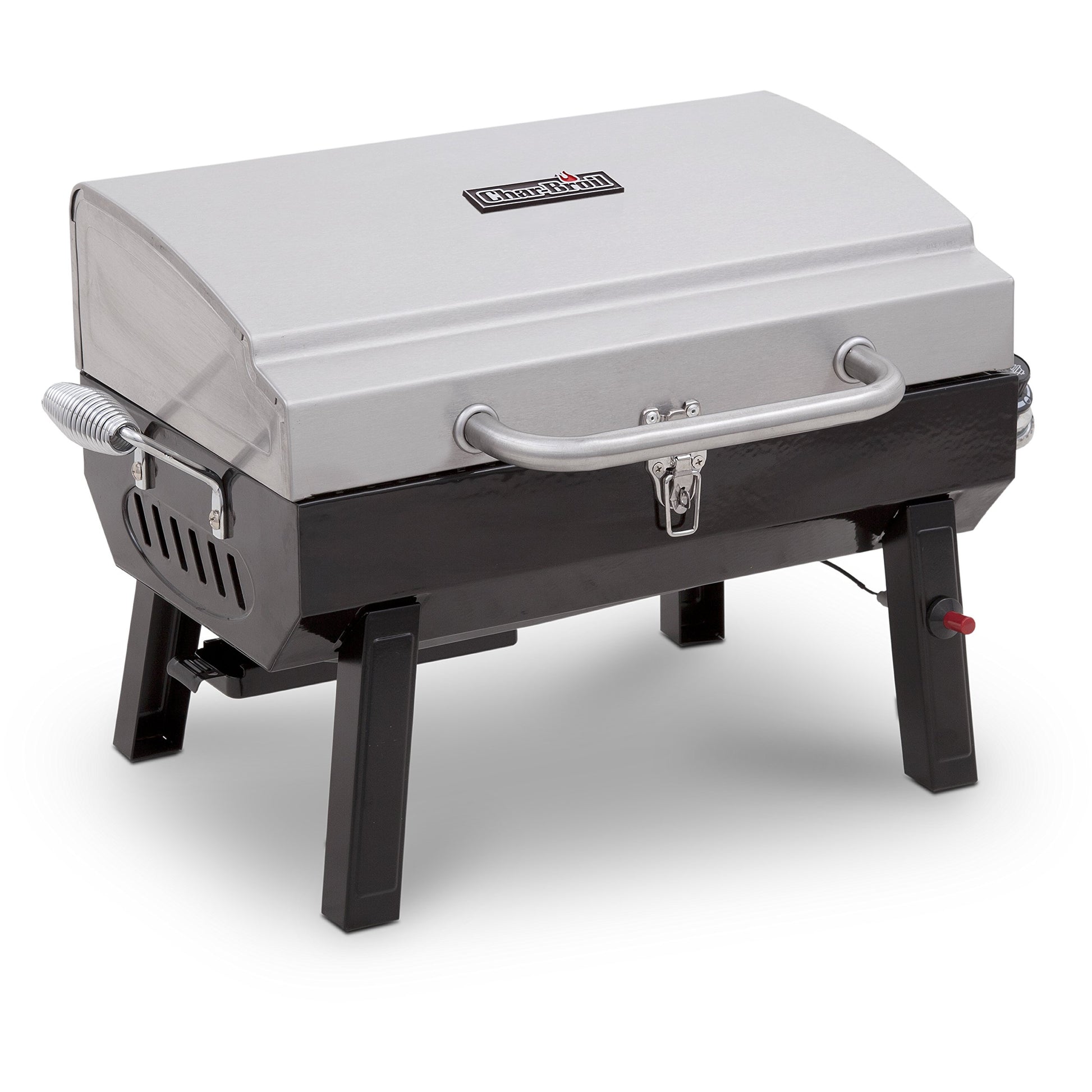 Char-Broil Stainless Steel Portable Liquid Propane Gas Grill - CookCave