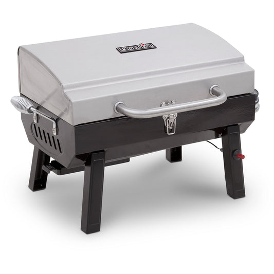 Char-Broil Stainless Steel Portable Liquid Propane Gas Grill - CookCave