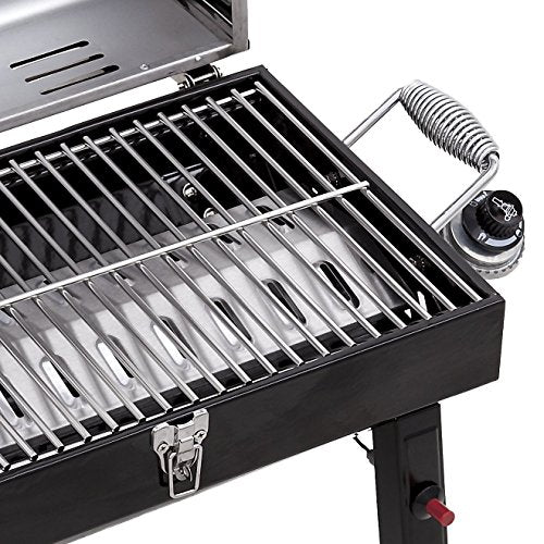 Char-Broil Stainless Steel Portable Liquid Propane Gas Grill - CookCave