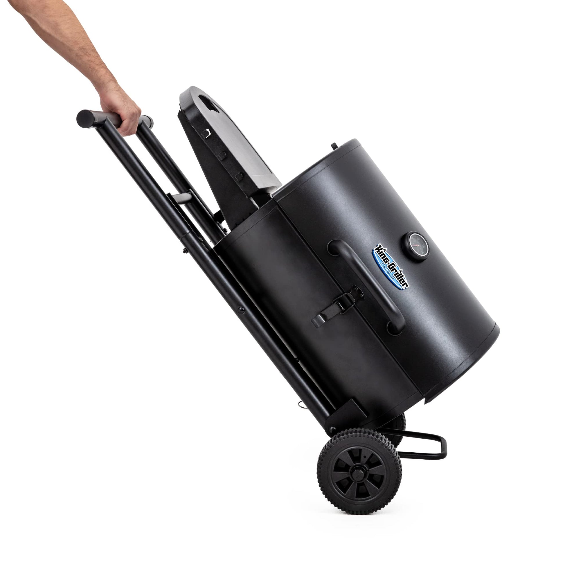 Char-Griller E1816 King-Griller Gambler Portable Charcoal Grill in Black - CookCave