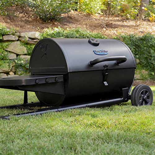 Char-Griller E1816 King-Griller Gambler Portable Charcoal Grill in Black - CookCave