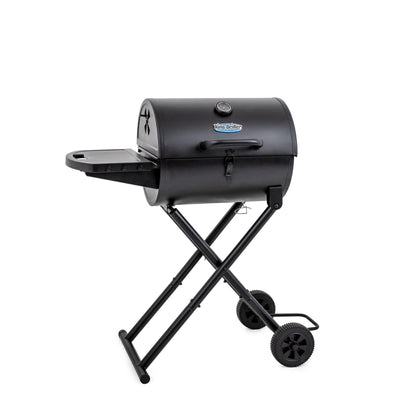 Char-Griller E1816 King-Griller Gambler Portable Charcoal Grill in Black - CookCave