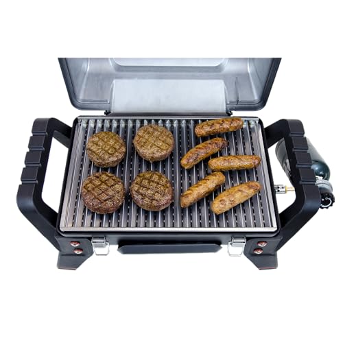 Charbroil® Grill2Go X200 Amplifire Cooking Technology 1-Burner Portable Propane Gas Stainless Steel Grill - 21401734 - CookCave