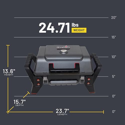 Charbroil® Grill2Go X200 Amplifire Cooking Technology 1-Burner Portable Propane Gas Stainless Steel Grill - 21401734 - CookCave