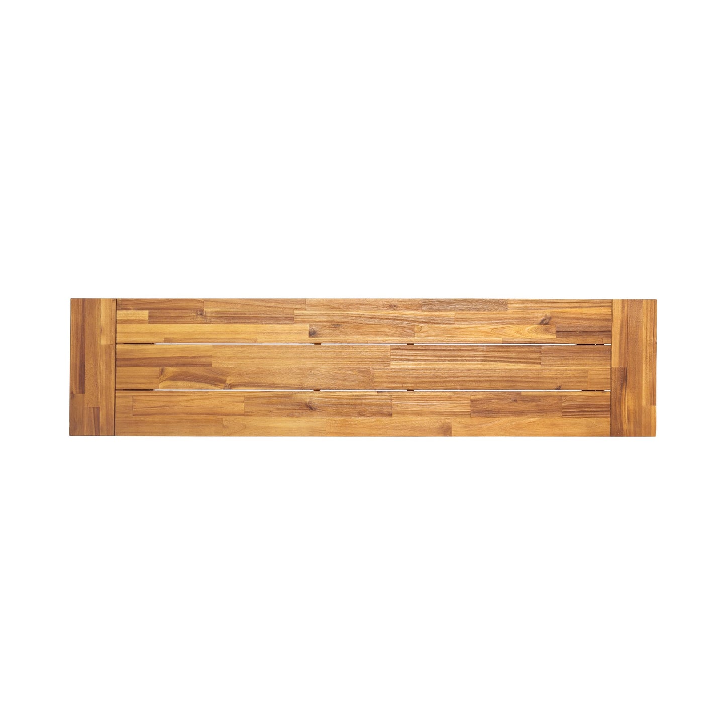 Christopher Knight Home Carlisle Outdoor Acacia Wood and Rustic Metal Bench, Sandblast Finish / Rustic Metal 14. 75 x 63 x 17. 50 inches - CookCave