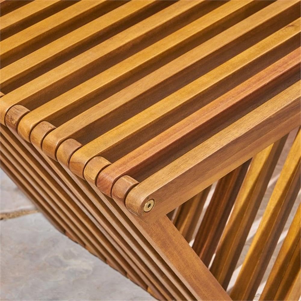 Christopher Knight Home Esme Outdoor Acacia Wood Bench, Teak Finish - CookCave