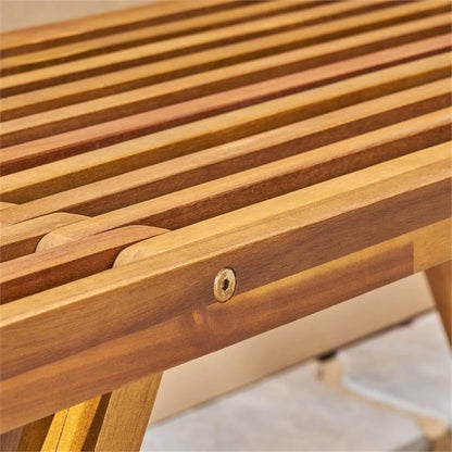Christopher Knight Home Esme Outdoor Acacia Wood Bench, Teak Finish - CookCave