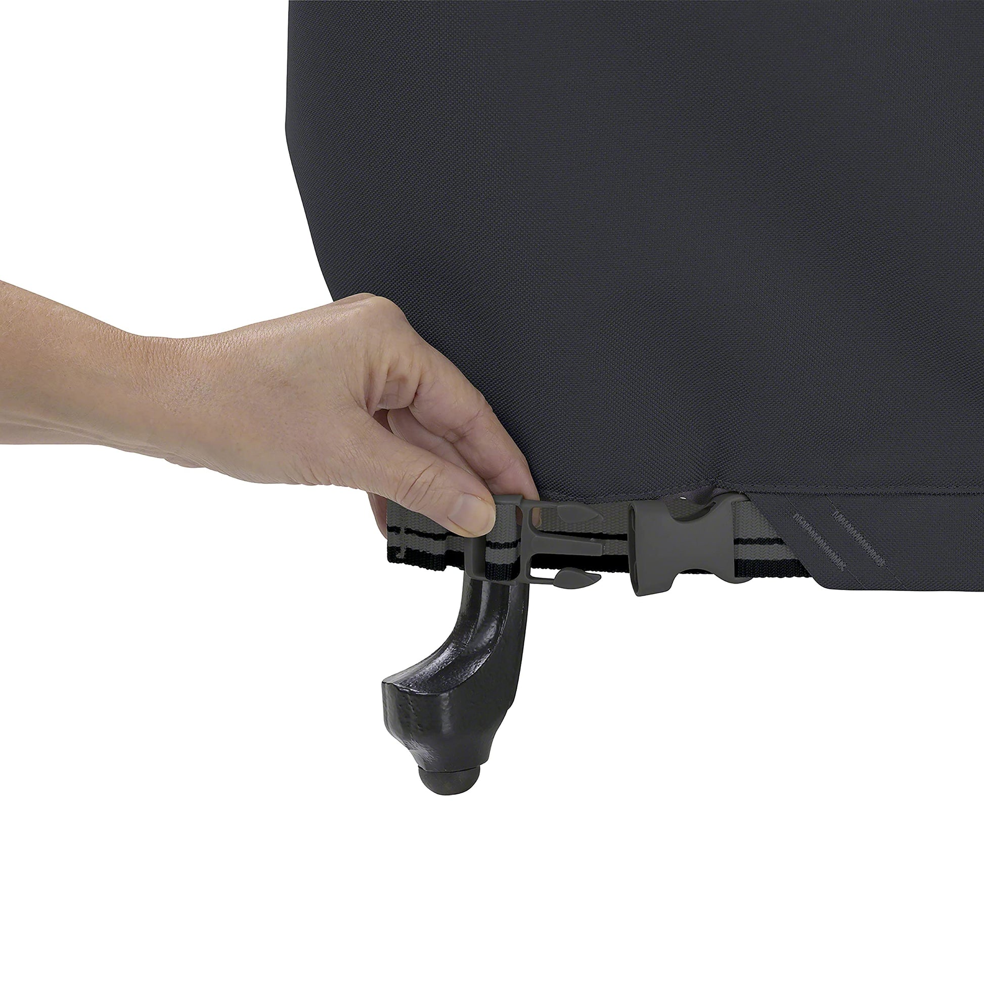 Classic Accessories Ravenna Water-Resistant 32 Inch Built-In BBQ Grill Top Cover, Black, Grill Cover, Grill Cover for Outdoor Grill, BBQ Cover - CookCave