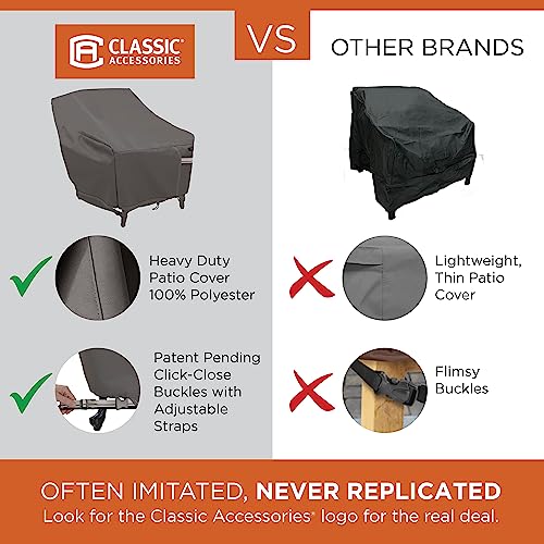 Classic Accessories Ravenna Water-Resistant 32 Inch Built-In BBQ Grill Top Cover, Taupe, Grill Cover, Grill Cover for Outdoor Grill, BBQ Cover - CookCave