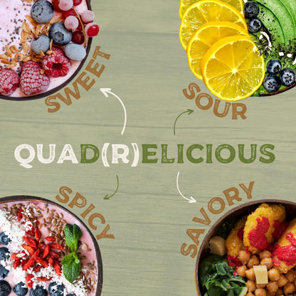 cocovibes 4 Handcrafted Wooden Bowls for Food Coconut Bowl Set with Spoons & Anti-Tip Coconut Rings perfect for Smoothie Bowls, Yogurt or Cereals - CookCave