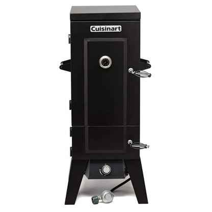Cuisinart 36” Vertical Propane Smoker, 4 Removable Racks, Spacious BBQ Smoker with Wood and Water Trays, 15,000 BTU Heat for Smoked Meat, Brisket, Jerky, Fish, Perfect for Tailgates, Backyard, Camping - CookCave
