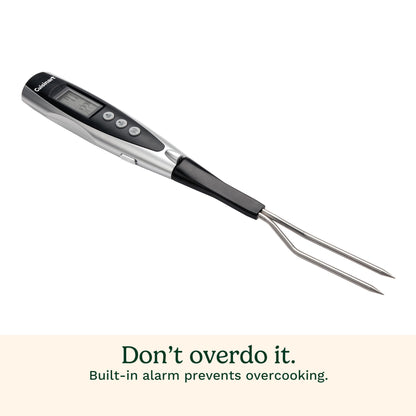 Cuisinart Deluxe Grill Tool Set, 20-Piece BBQ Tools Grill Accessories with Aluminum Case & Digital Temperature Fork, Stainless Steel Spatula, Tongs, Grill Accessories & Utensils, Grilling Set for BBQ - CookCave