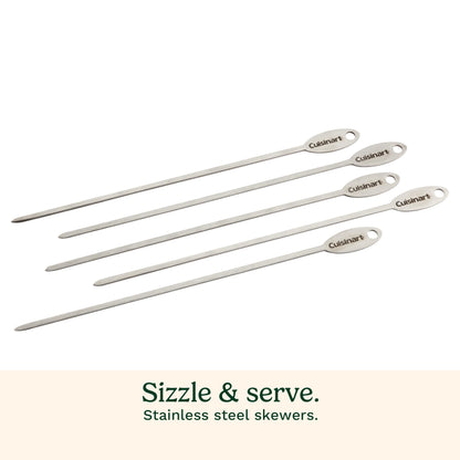 Cuisinart Deluxe Grill Tool Set, 20-Piece BBQ Tools Grill Accessories with Aluminum Case & Digital Temperature Fork, Stainless Steel Spatula, Tongs, Grill Accessories & Utensils, Grilling Set for BBQ - CookCave