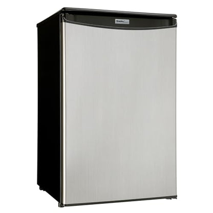 Danby DAR044A4BSLDD 4.4 cu. ft Stainless Steel Compact Fridge - CookCave