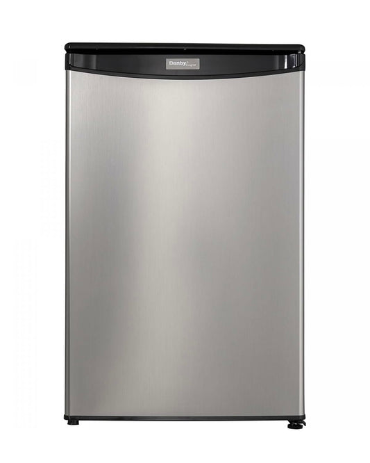 Danby DAR044A4BSLDD 4.4 cu. ft Stainless Steel Compact Fridge - CookCave