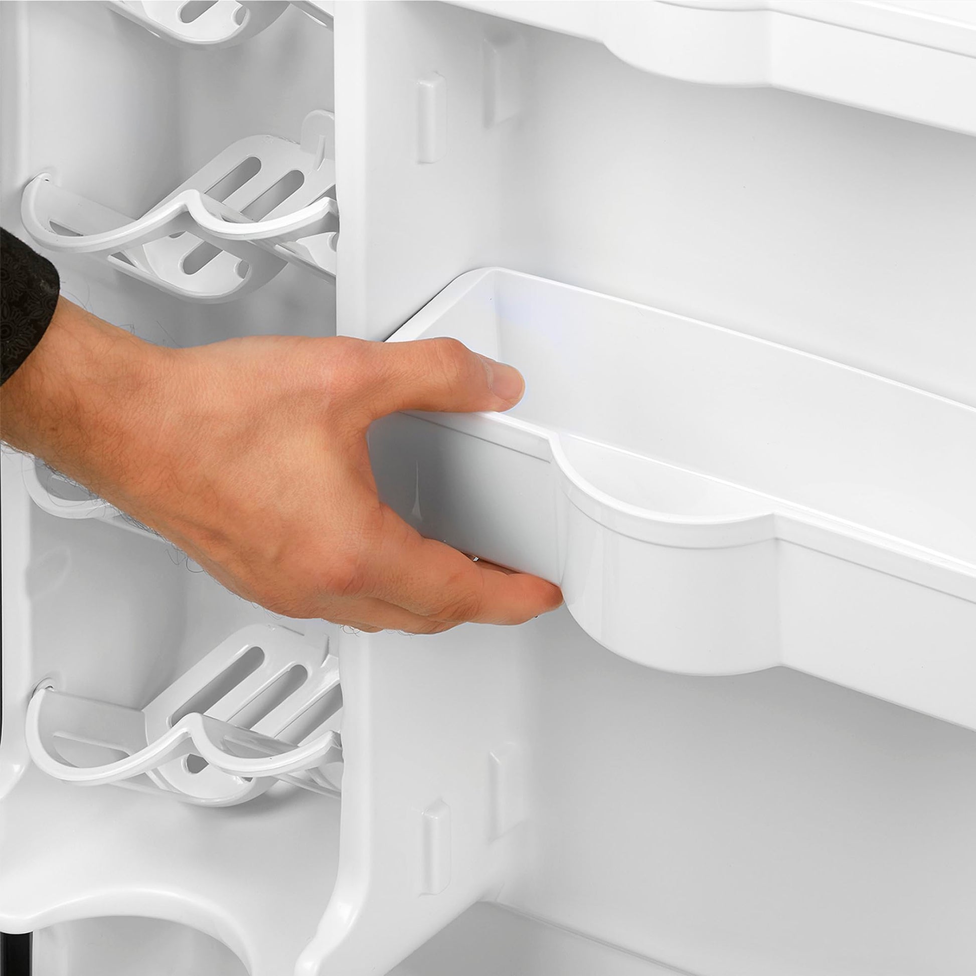 Danby DAR044A4BSLDD 4.4 cu. ft Stainless Steel Compact Fridge - CookCave