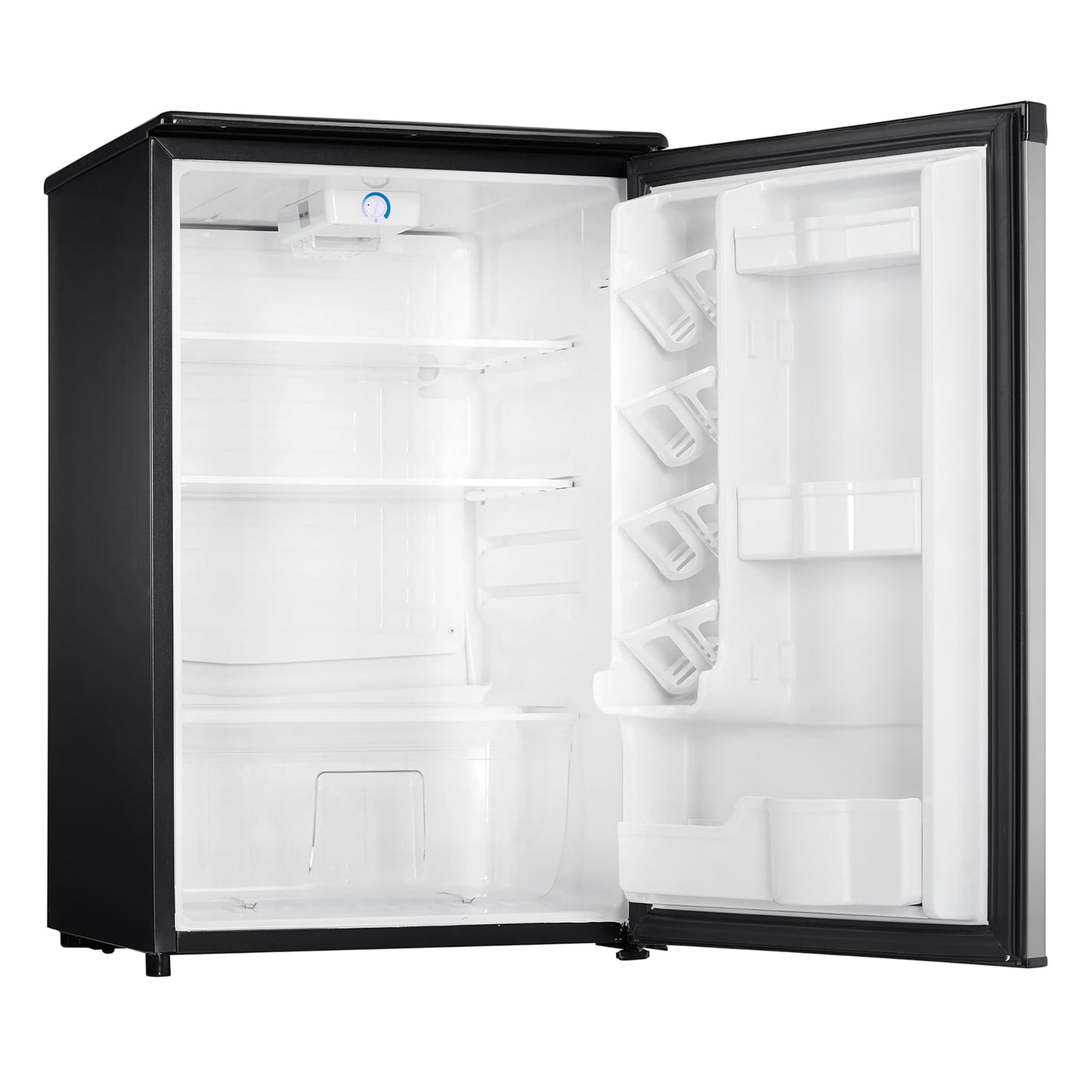 Danby DAR044A4BSLDD 4.4 cu. ft Stainless Steel Compact Fridge - CookCave
