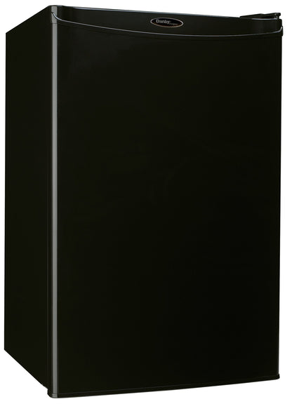 Danby Designer DAR044A4BDD-6 4.4 Cu.Ft. Mini Fridge, Compact Refrigerator for Bedroom, Living Room, Bar, Dorm, Kitchen, Office, E-Star in Black - CookCave