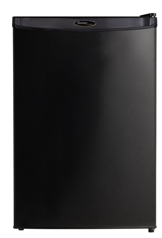 Danby Designer DAR044A4BDD-6 4.4 Cu.Ft. Mini Fridge, Compact Refrigerator for Bedroom, Living Room, Bar, Dorm, Kitchen, Office, E-Star in Black - CookCave