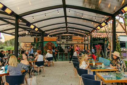 Dr. Infrared Heater 10,260 BTU Infrared Heater, Indoor and Outdoor Heater for Patio, Garage, Commercial & Residential, 3000W, 220-240V with Remote, Black - CookCave