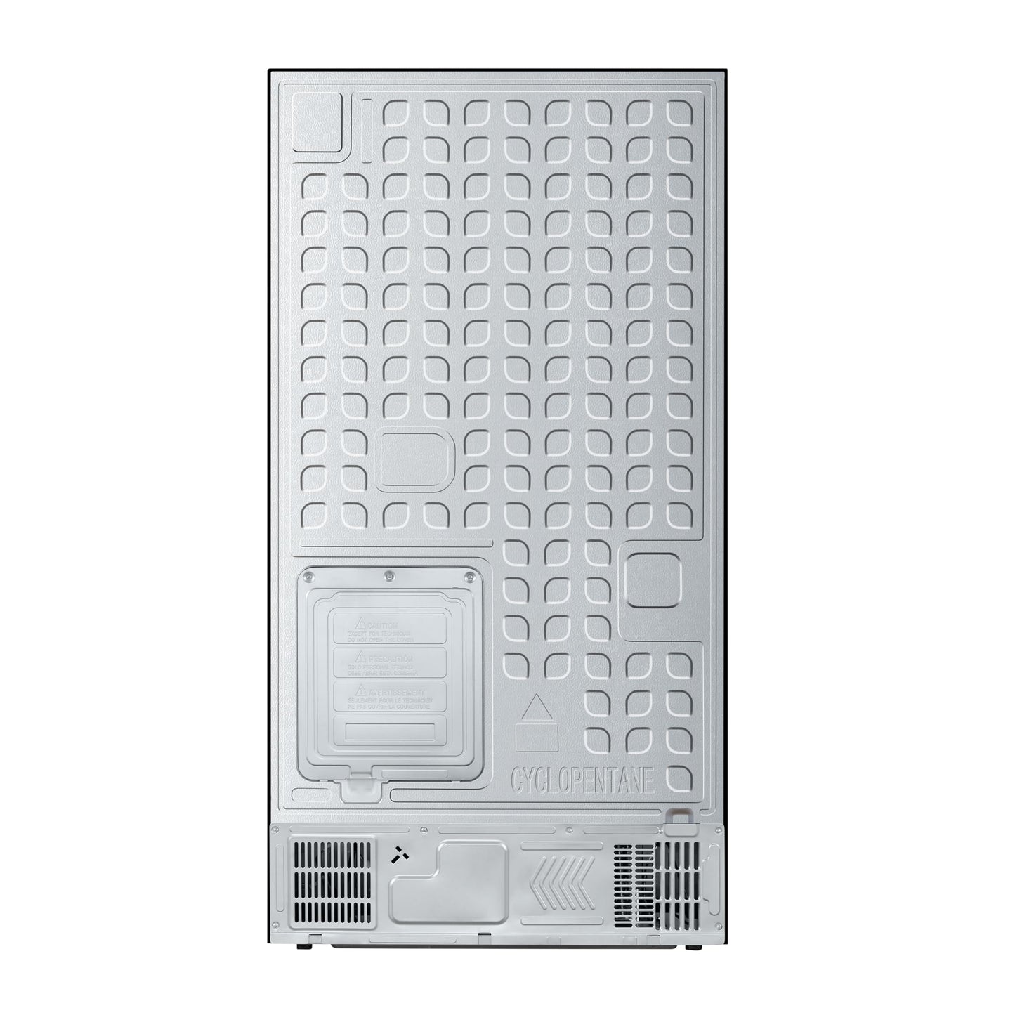 DUURA Elite DE210FDBMDSS Refrigerator Built in with French Doors Adjustable Glass Shelves Dual Drawer Bottom Freezer with Ice Maker, LED Interior Light and Stainless Steel Exterior, 36-Inch, Metallic - CookCave