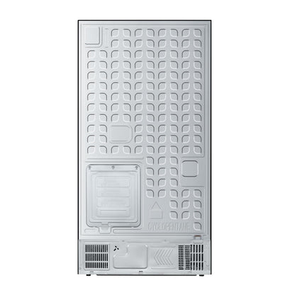 DUURA Elite DE210FDBMDSS Refrigerator Built in with French Doors Adjustable Glass Shelves Dual Drawer Bottom Freezer with Ice Maker, LED Interior Light and Stainless Steel Exterior, 36-Inch, Metallic - CookCave