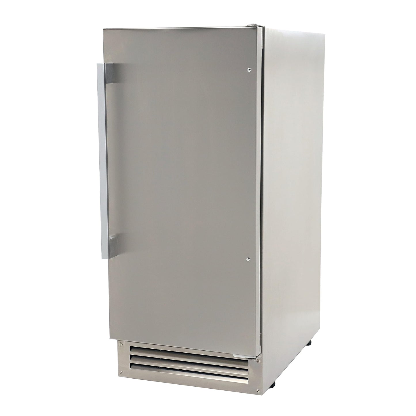 DUURA Elite Outdoor Built-in Ice Maker Stainless Steel Construction 25 lbs. Freezer Storage, Under Counter or Cabinet Ice Machine, for Commercial or Home Kitchen Use, Metallic - CookCave