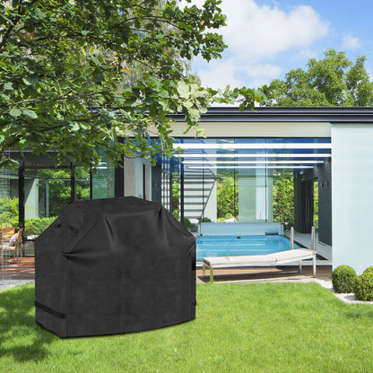 EPESTOEC Grill Cover, Cover for Outdoor Grill,BBQ Waterproof & UV Resistant, Gas Convenient Durable Ripstop, Weber, Char Broil, Nexgrill and More Grills 58 Inch Black - CookCave