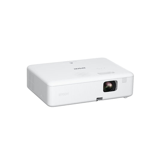 Epson EpiqVision Flex CO-W01 Portable Projector, 3-Chip 3LCD, Widescreen, 3,000 Lumens Color/White Brightness, 5 W Speaker, 300-Inch Home Entertainment and Work, Streaming Ready - CookCave