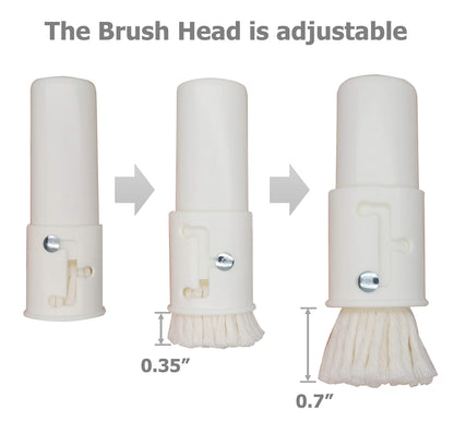 Excelity EIKS Cooking BBQ Grill Teppanyaki Oil Brush with Oil Container - CookCave