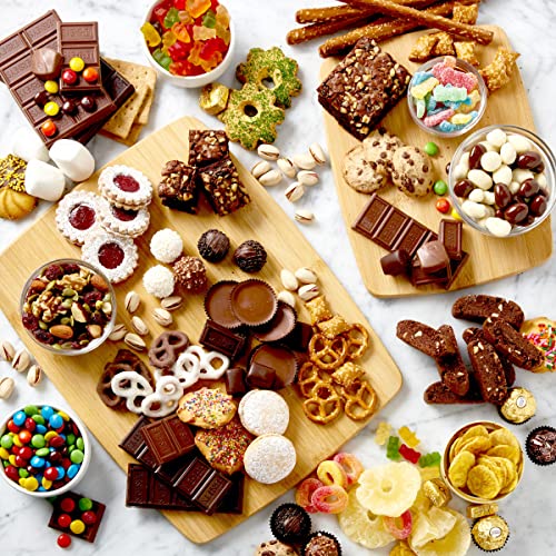 Farberware 4-Piece Reversible Bamboo Cutting And Charcuterie Board Set, Assorted Size - CookCave